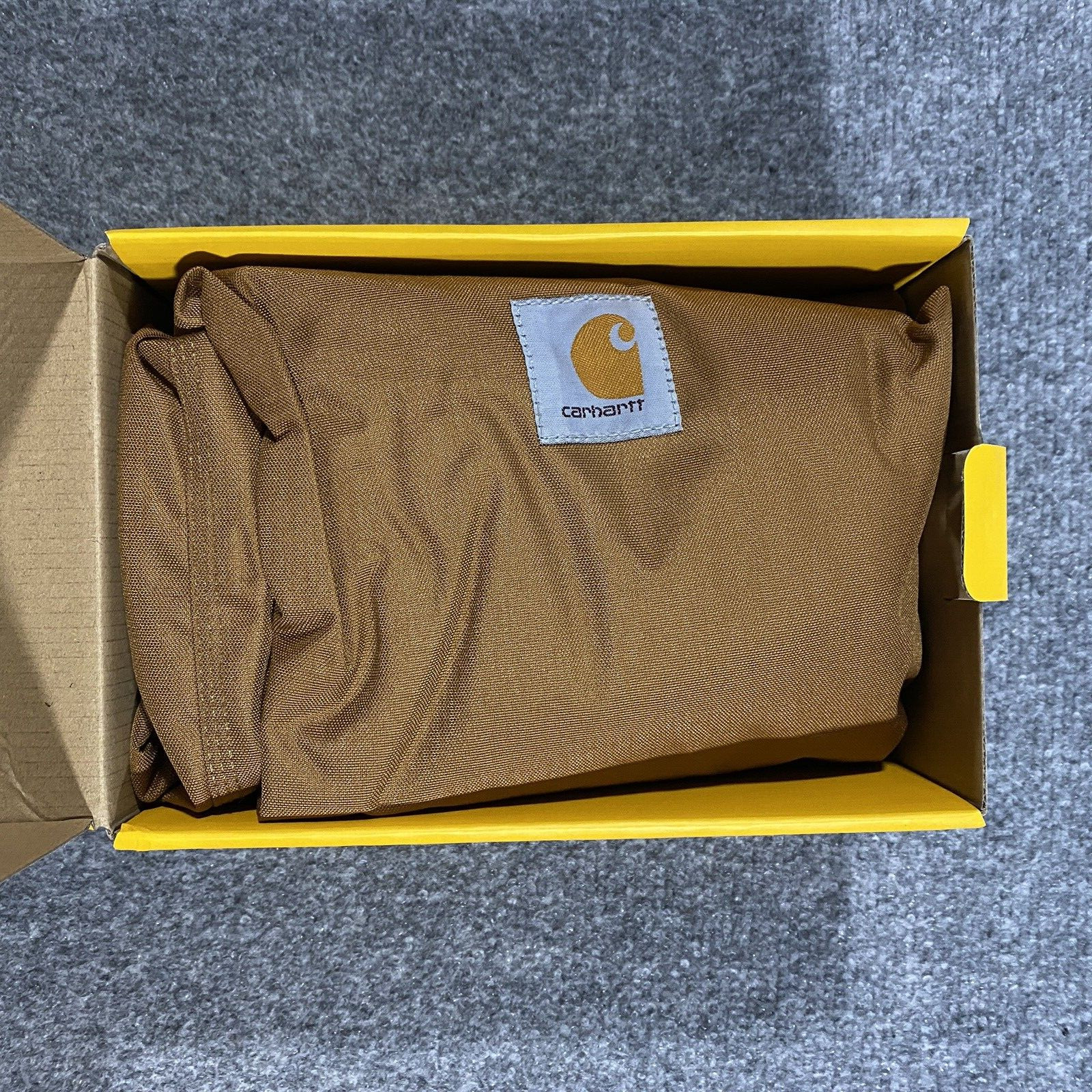 x2 Carhartt Universal Nylon Duck Canvas Bucket Seat Cover Brown Rain Defender