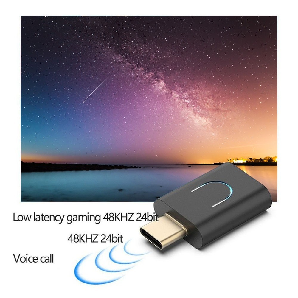 LE Audio Transmitter with Auracast Bluetooth 5.4 -LL/ LC3 Type-C Stereo8218