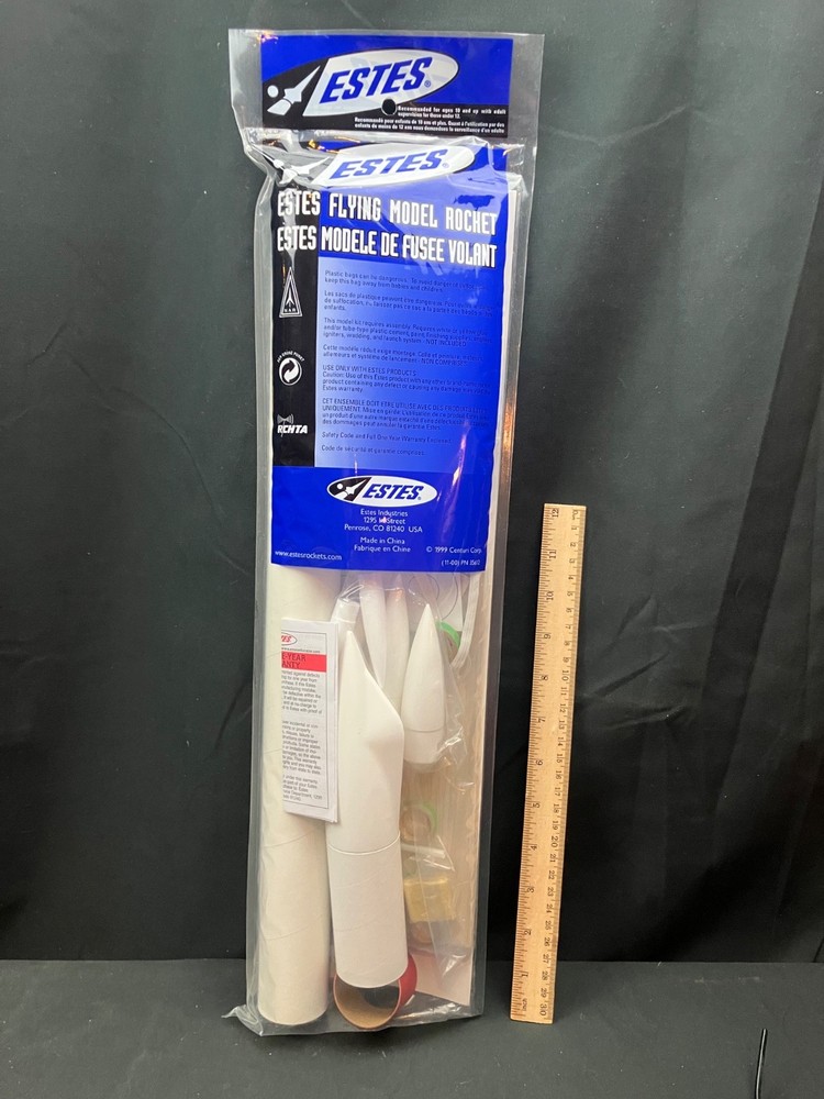 OOP Estes Renegade #2109 Flying Model Rocket Kit - Sealed