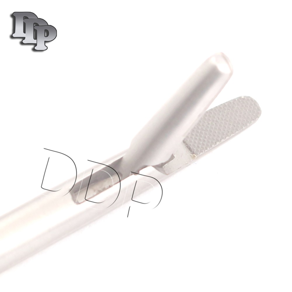 Sinus Needle Holder V Type 5 X 330mm Laparoscopy Laparoscopic Forceps,DDP-LP-038