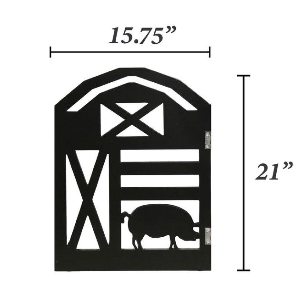 Etna 3-Panel Barnyard Pet Gate Model Number: 5406