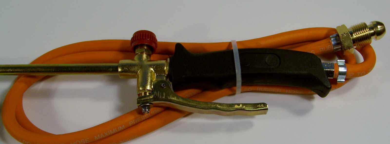 PROPANE TORCH and 3 Nozzle Tips 60" Hose 20 # lb Bottle Apapter Weed Burn Ice LP