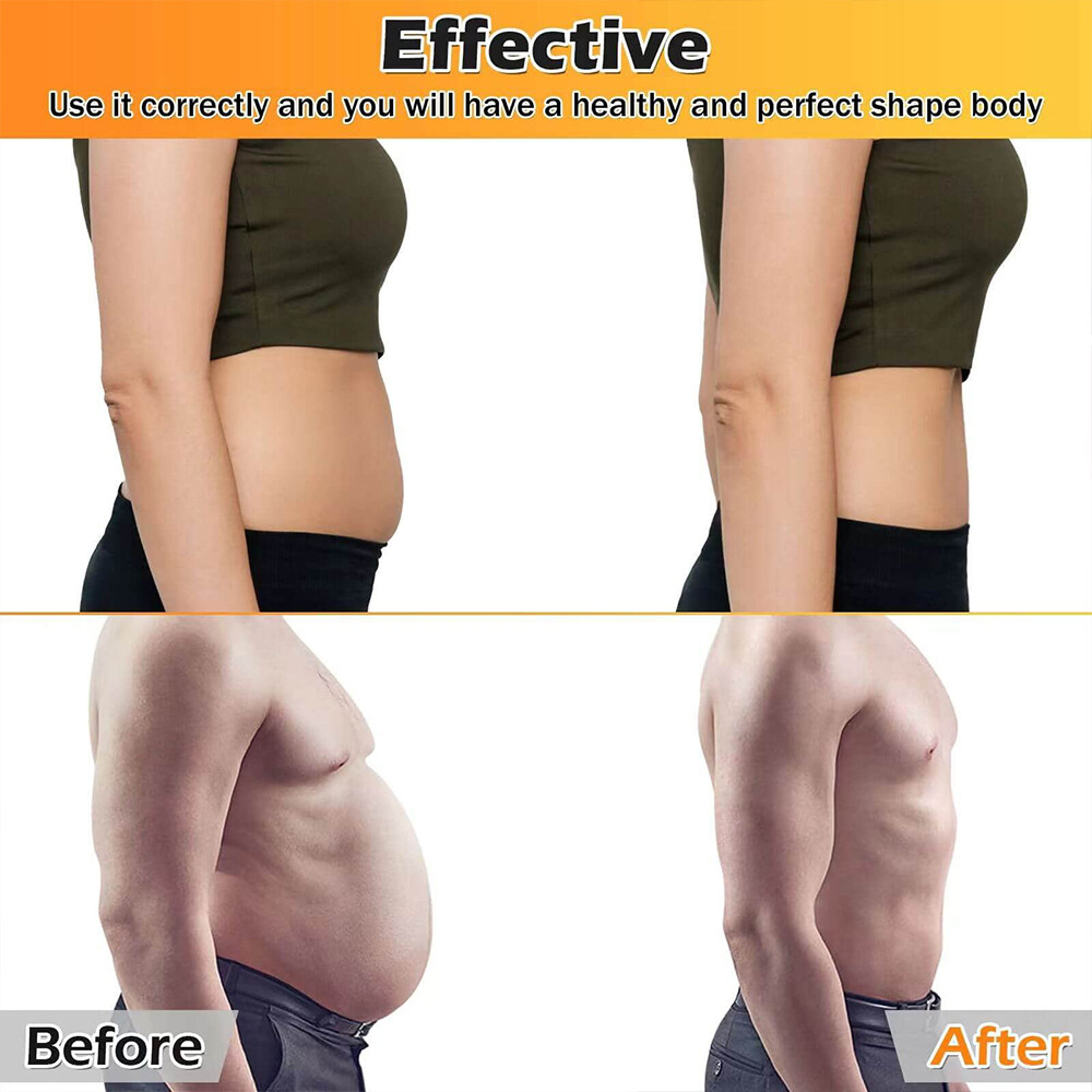 EMS Abdominal ABS Muscle Stimulater Training Toner Fitness Workout Belt 10 Modes