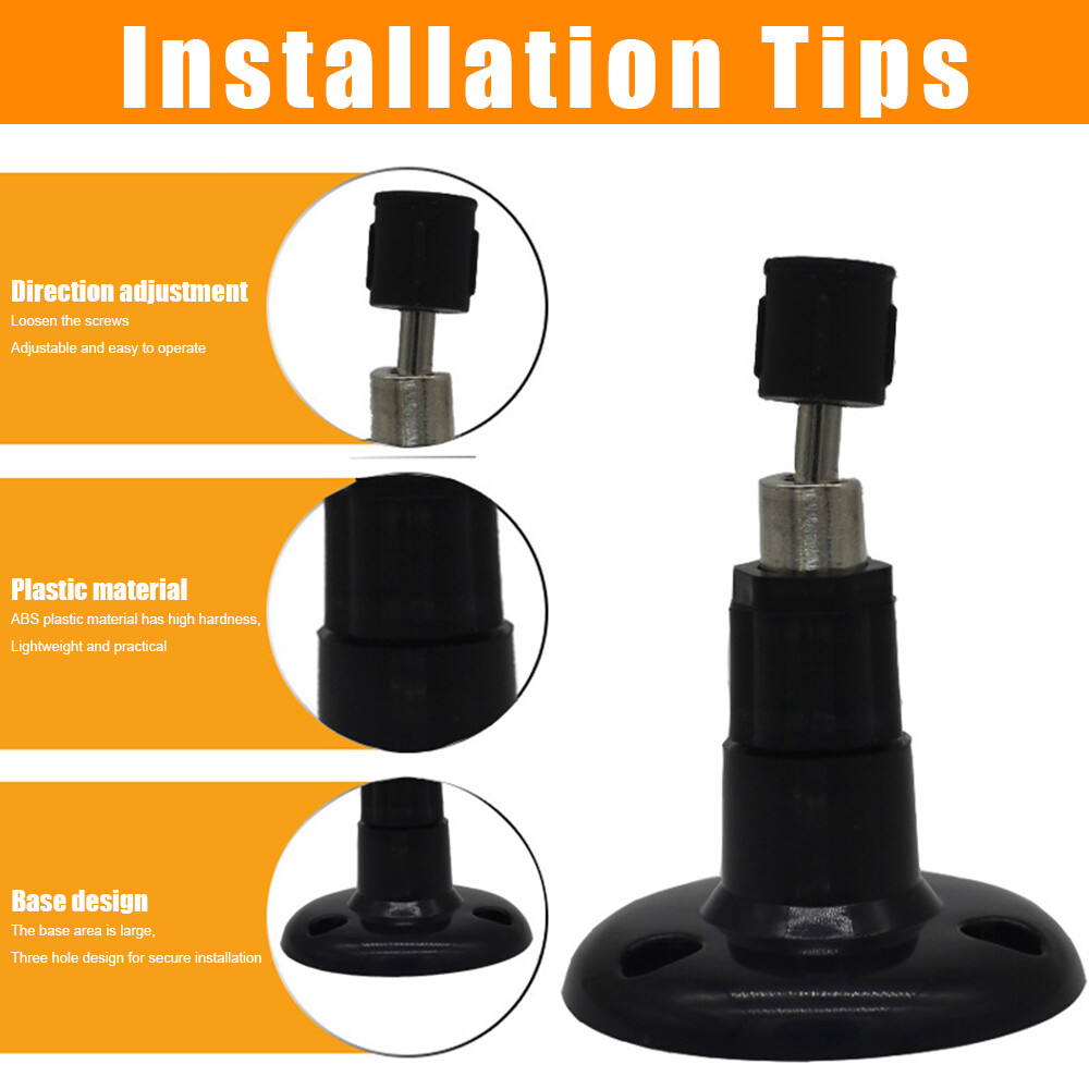 System Sturdy Camera Mount Support Wall Bracket 360 Degree For Blink XT2/Mini US