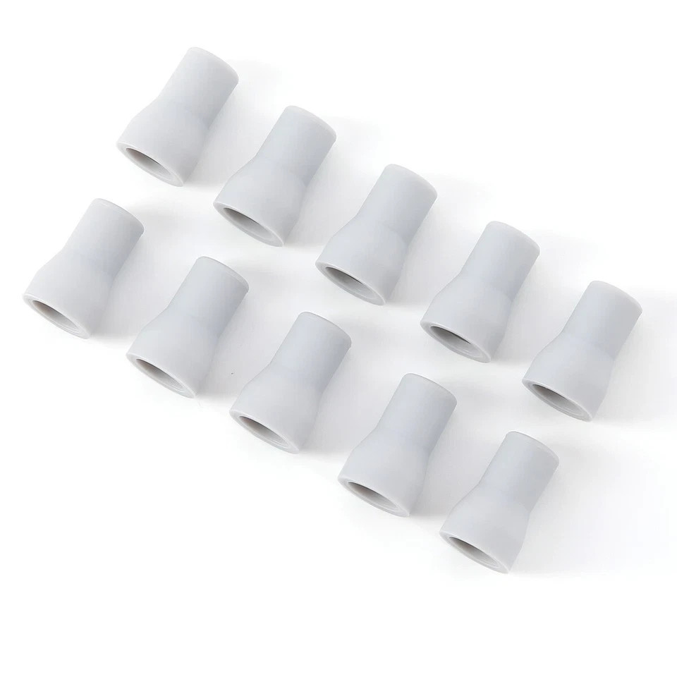 10x Dental Rubber Weak Suction Saliva Ejector Adapter Tips Snap SE Replacement