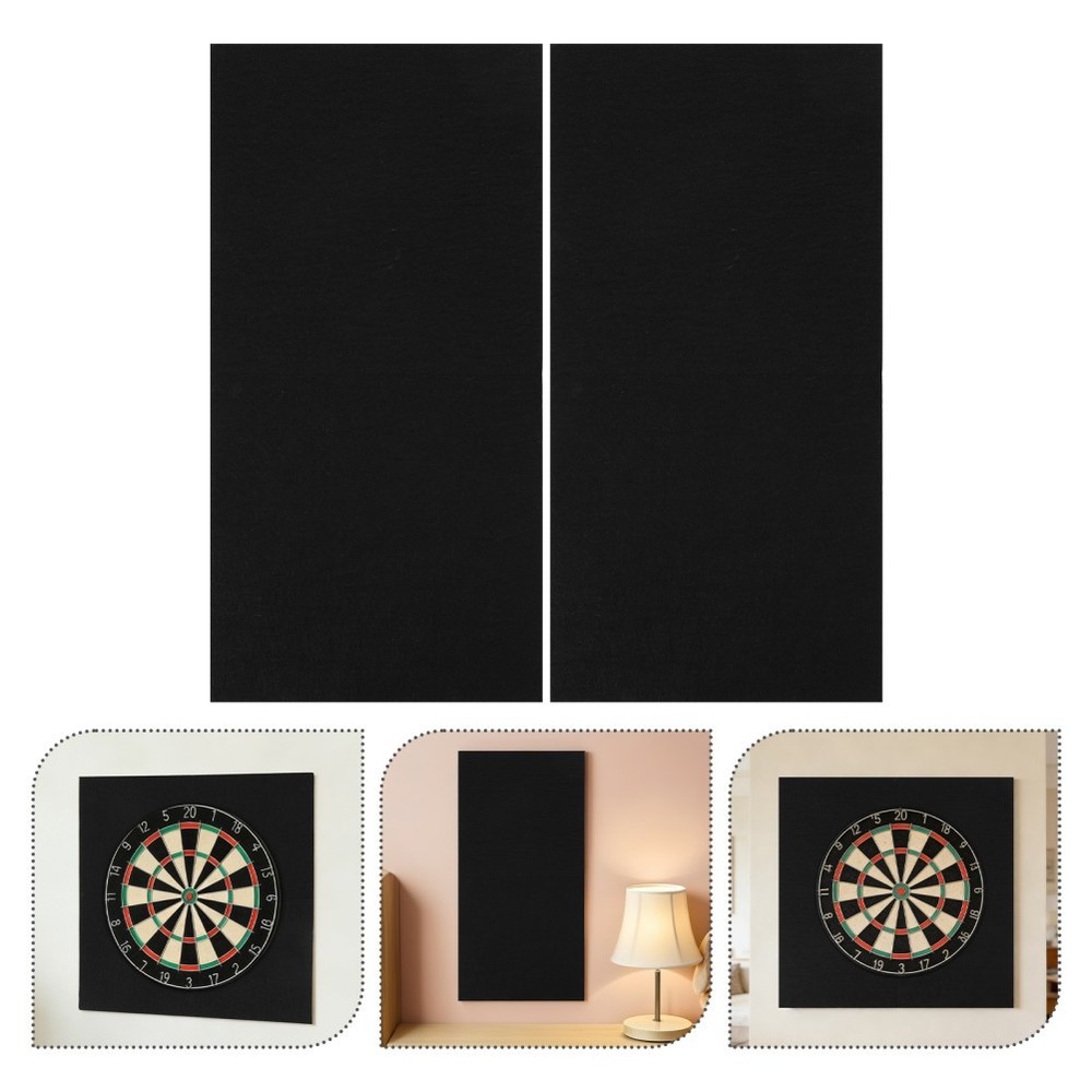 2 Pcs Dart Board Protection Wall Padding Backing Protector Guard