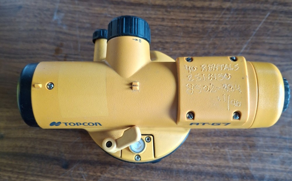 TOPCON AUTO LEVEL AT-G7 Yellow LABEL(READ)