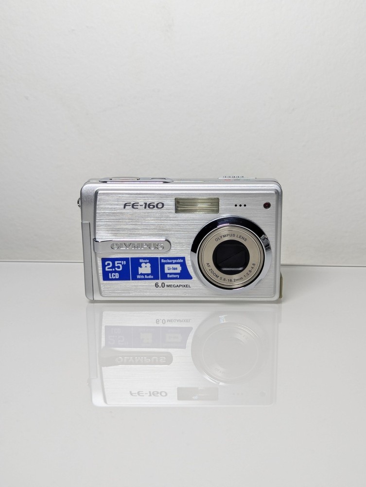 Olympus FE-160 6.0MP Digital Camera (Tested Working)