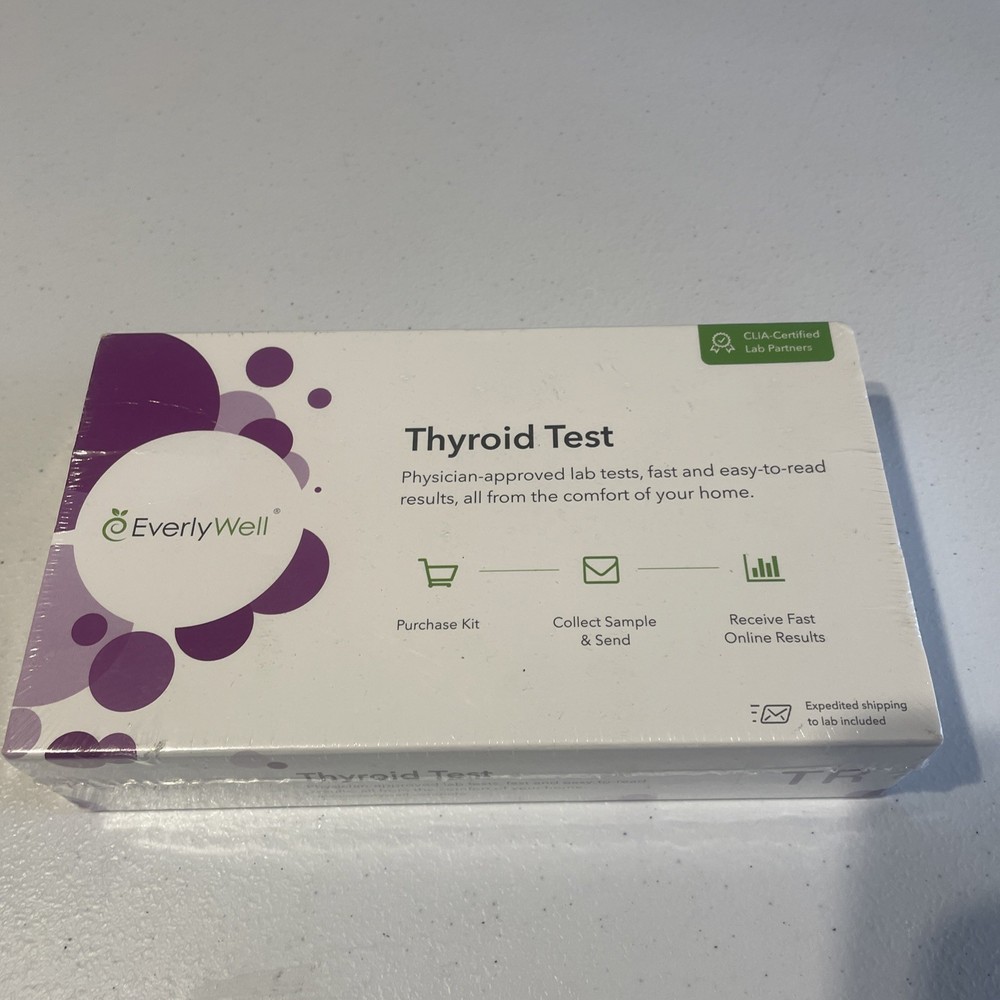 1 New Everlywell Thyroid Test Kit