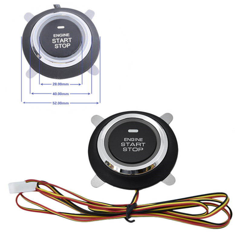 Universal Car Remote Control Ignition Engine Push Passive Keyless Entry Button