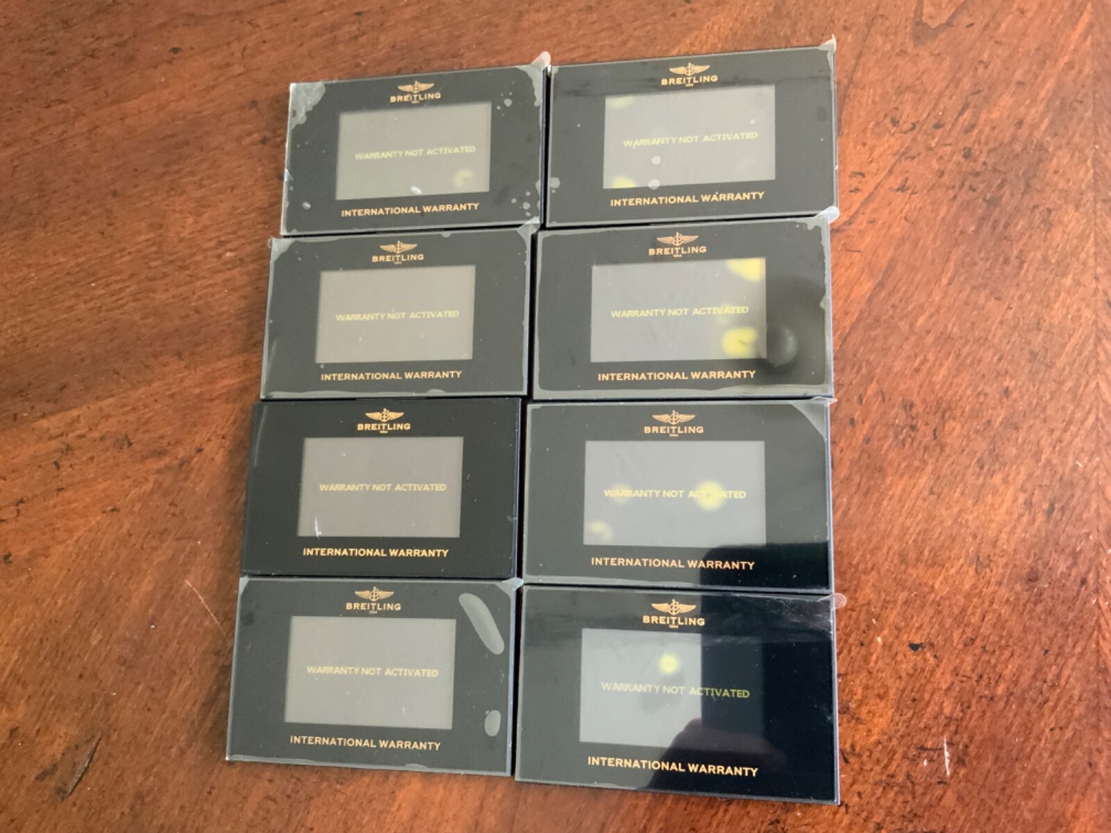 Breitling WATCH INTERNATIONAL GUARANTEE OPEN NOT ACTIVATED