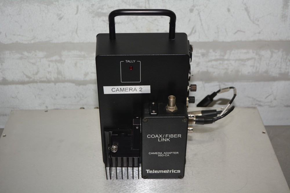 ^ Telemetrics Coax Link Camera Control System 55D-BS W/ 55D-CA Base #X3654
