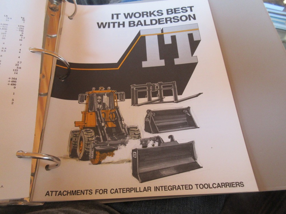 Caterpillar Integrated Toolcarriers Attachments Brochure 8 page