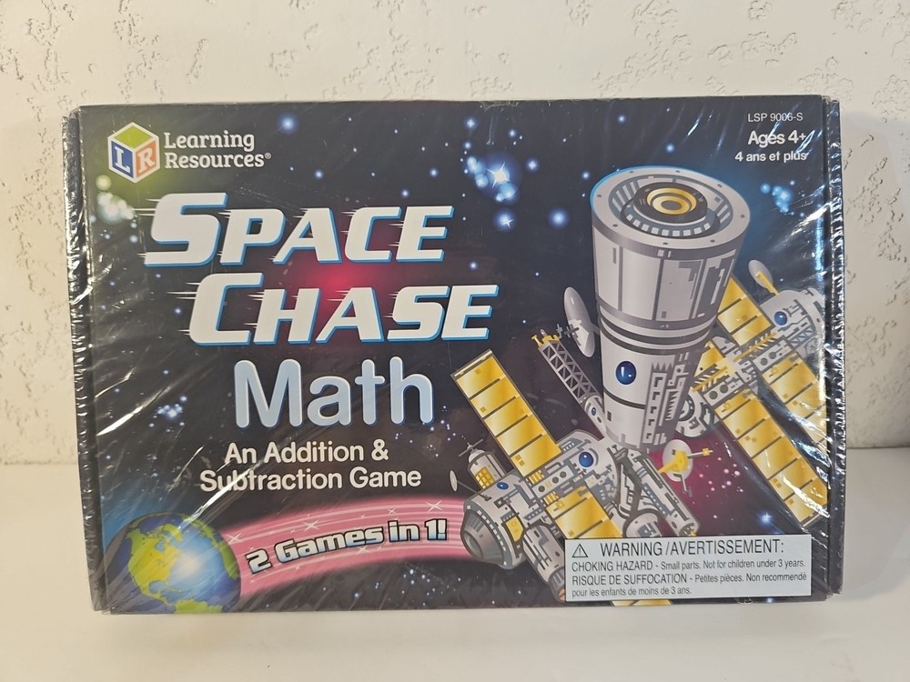 Learning Resources Space Chase Math An Addition & Subtraction Game Ages 4+