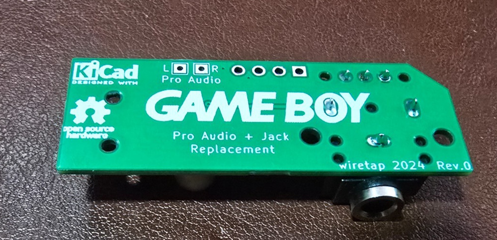 Fix Your Gameboy Audio! DMG-01 Headphone Jack Replacement PCB - PRO VERSION!