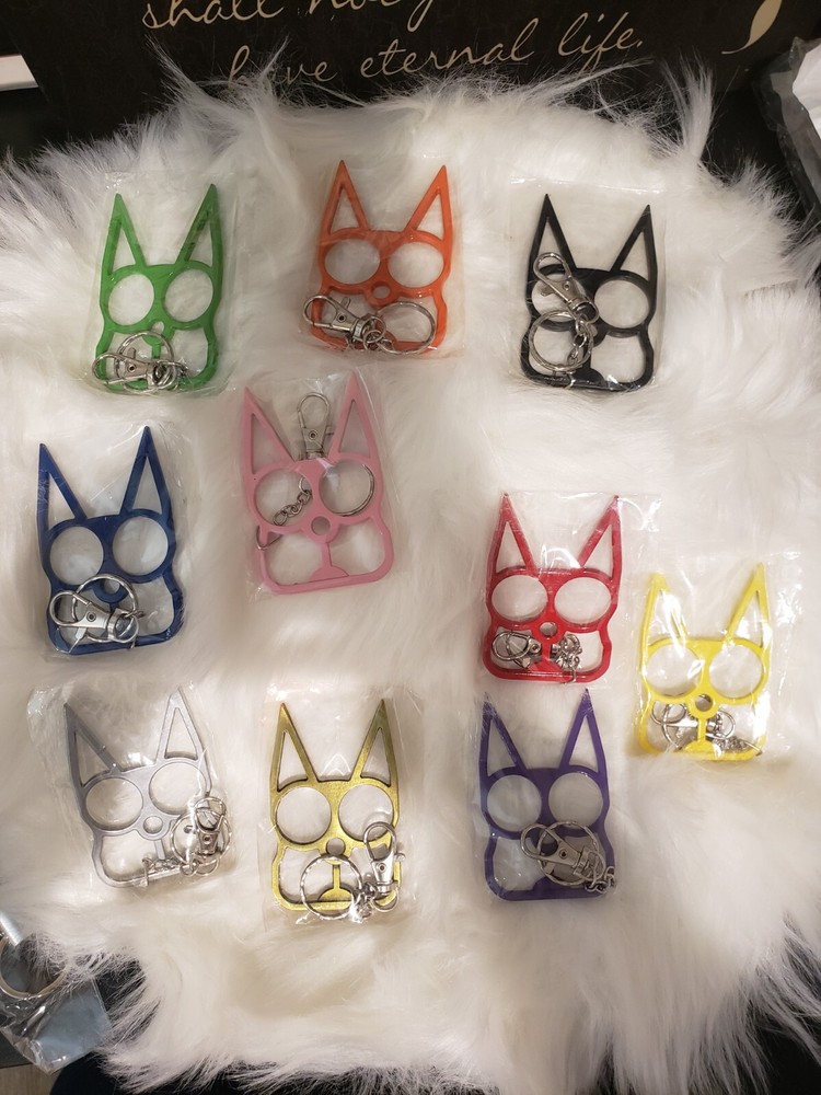 safety keychain with pepper spray