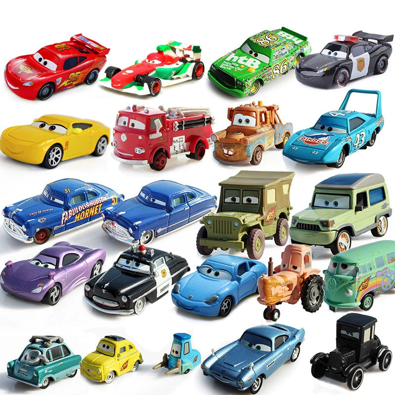 Disney Pixar Cars Diecast Vehicles Radiator Springs - McQueen Mater Sally King