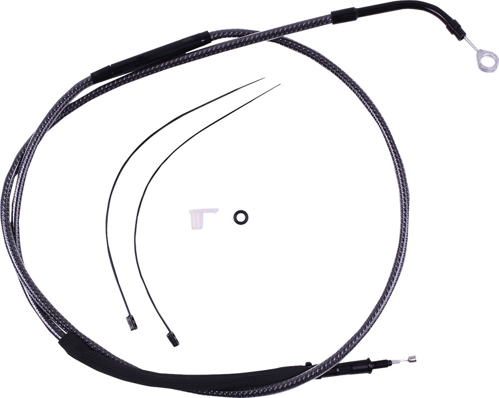 MAGNUM SHIELDING High-Efficiency Polished KARBONFIBR Clutch Cable - 67-3/4"