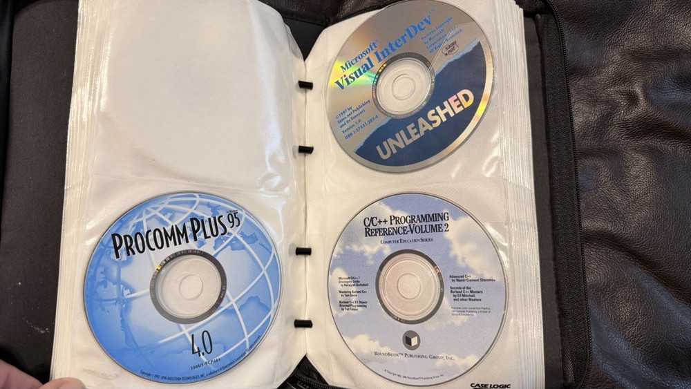 Vintage Software CD Lot Delphi Windows 95 Visual Studio SQL 90s