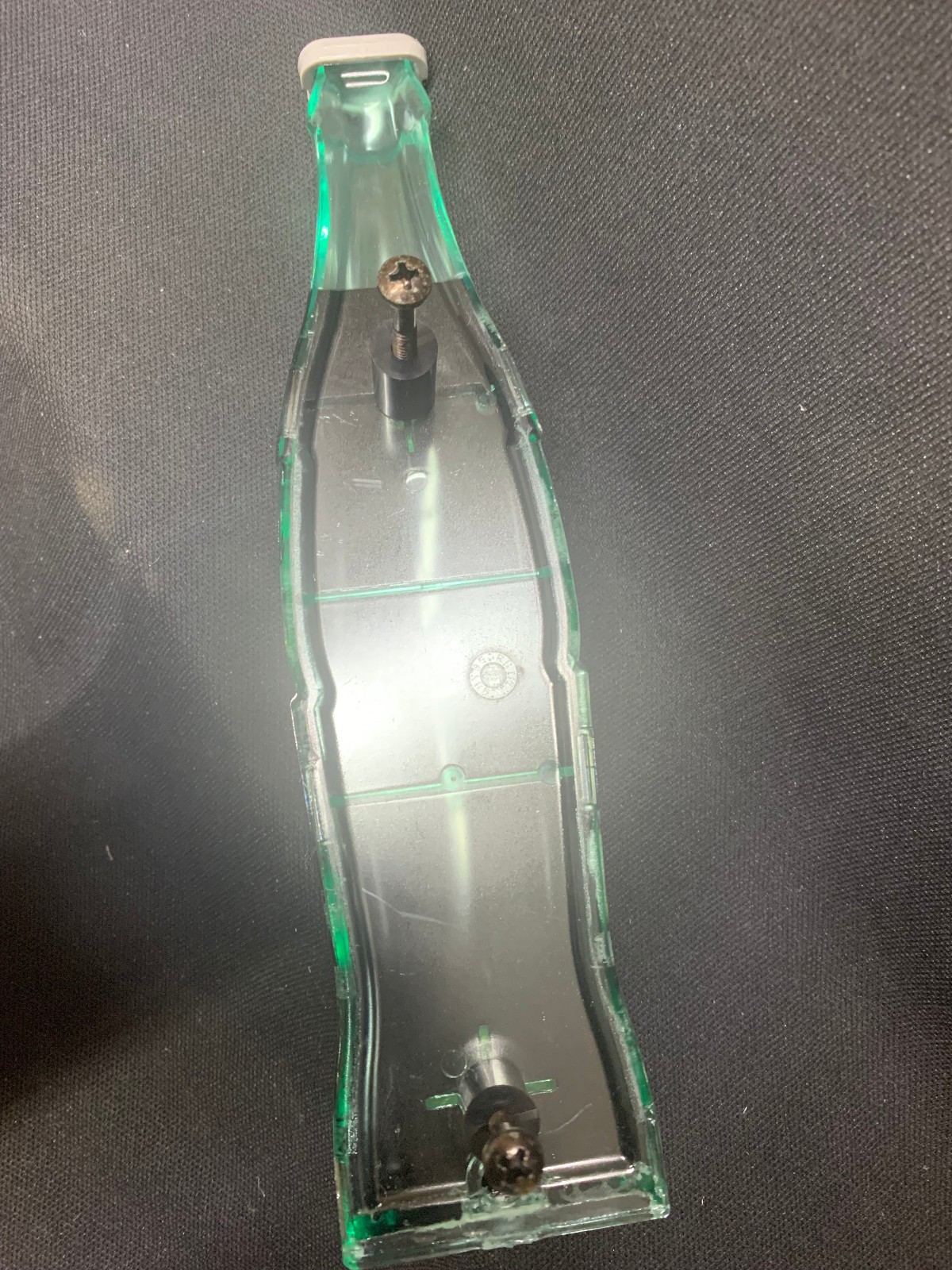 COCA COLA ACRYLIC DOOR HANDLE PULL 9 3/4" NEW CONDITION