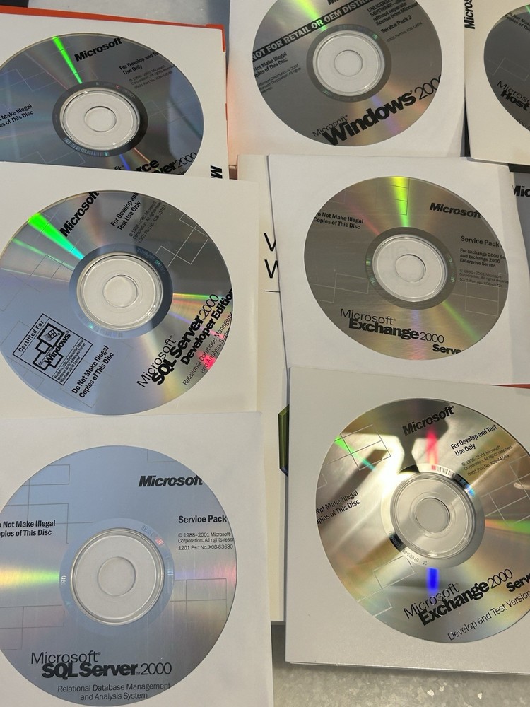 Microsoft Studio.net 2002 Enterprise Developer Full Retail Complete