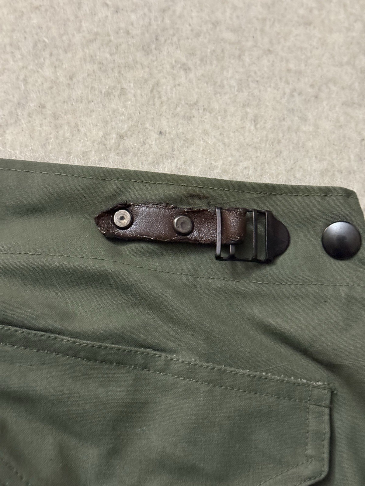 Vintage 50s Us Army Military Firefighter Pants Western Costume Co Size 40-42