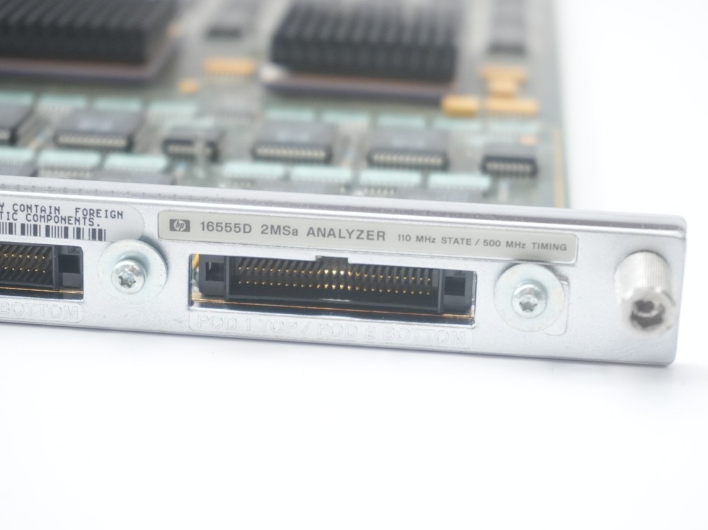 HP 16555D State/Timing Analyzer Module for 16500C – Tested, Passes Self-Test