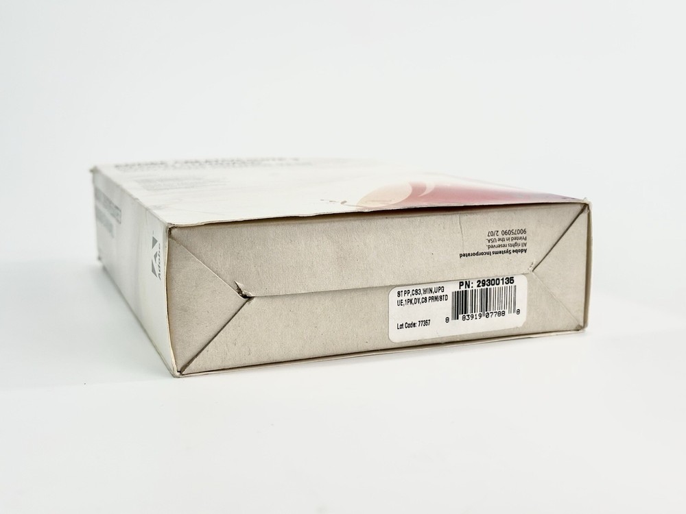 Adobe Creative Suite 3 Design Standard Macintosh MAC W/ Adobe Acrobat FAST SHIP