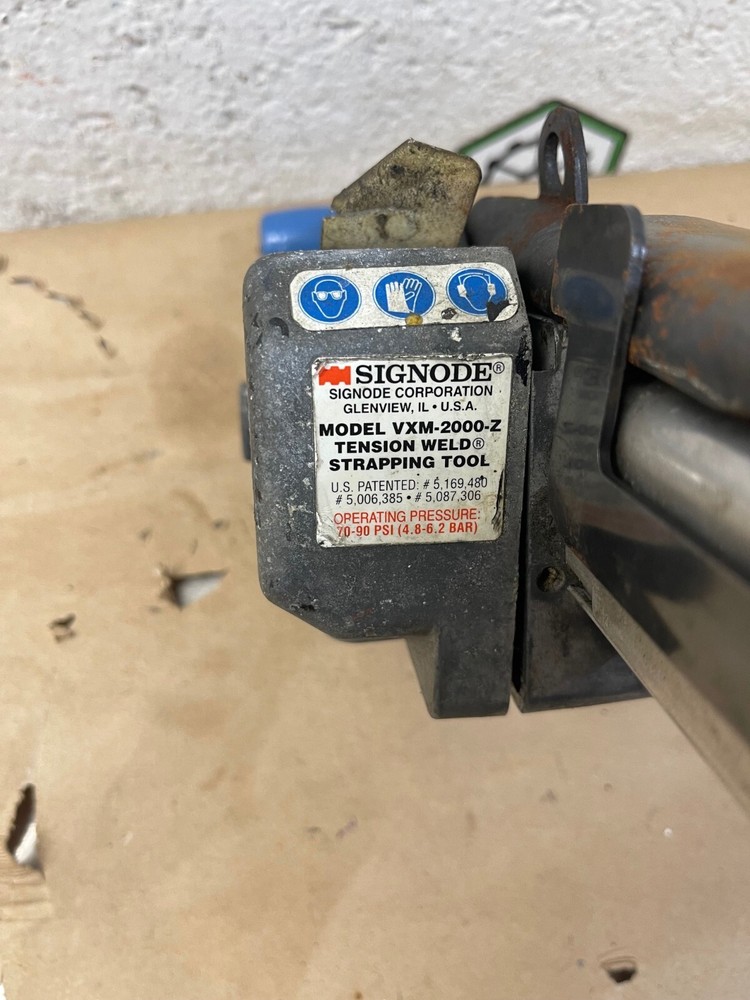 Signode VXM-2000-Z Tension Weld Strapping Tool, Air Tool