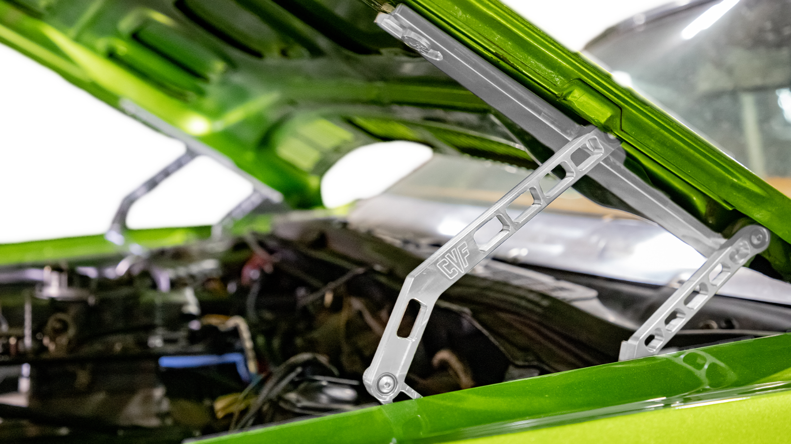 1973 - 1977 Chevy Monte Carlo Billet Hood Hinges Adjustable 1974 1975 1976 PAIR