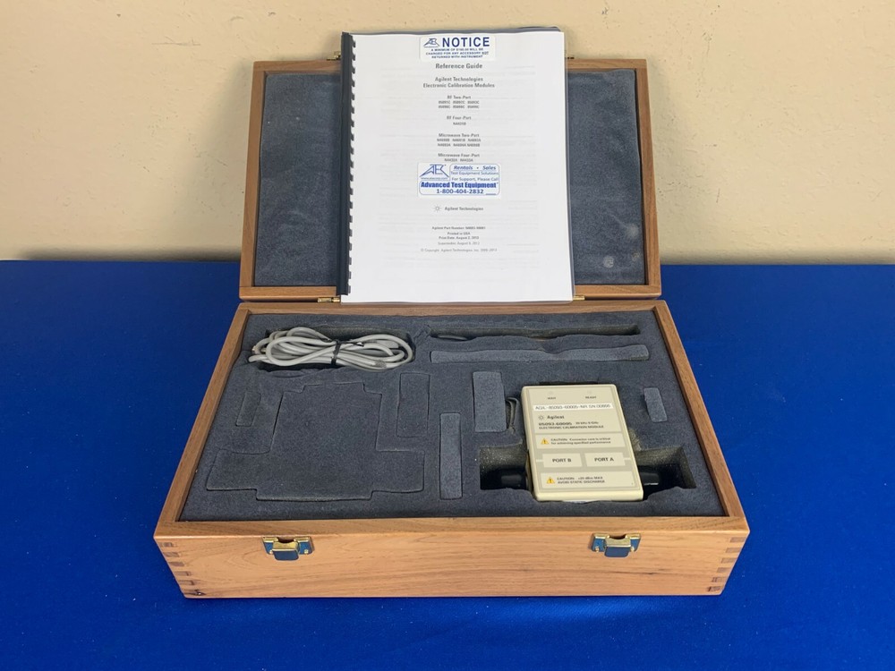 Agilent 85093B 30kHz-9GHz 3.5mm Electronic Calibration Kit (E-Cal Module)