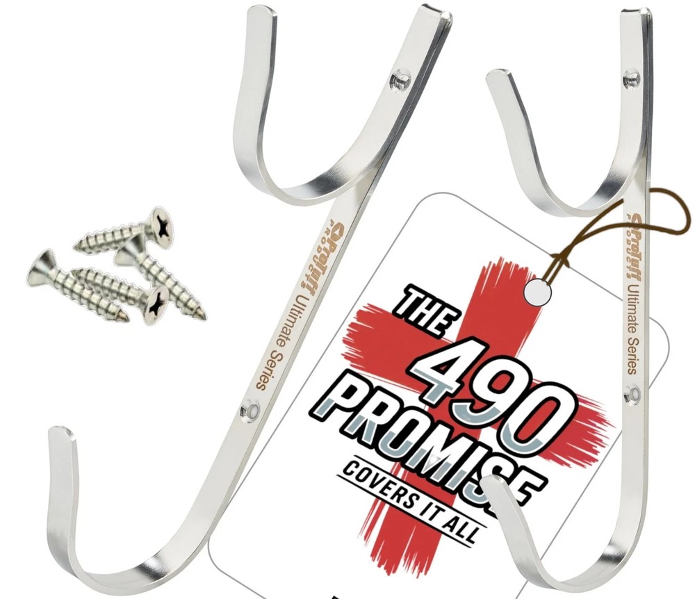 ProTuff Pool Pole Hanger Set – 2 Pack – Unconditional 490 Promise &#