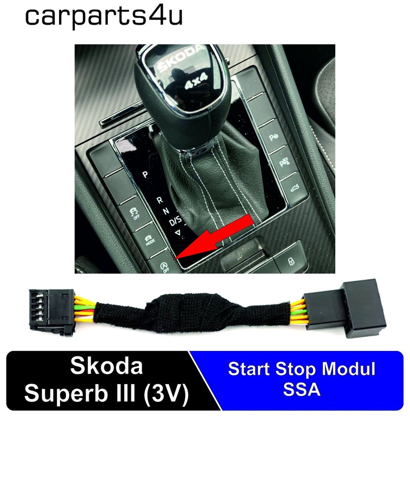 Skoda Superb III 3V SSA Start Stop Automatic Module Plug & Play Memory Function NEW