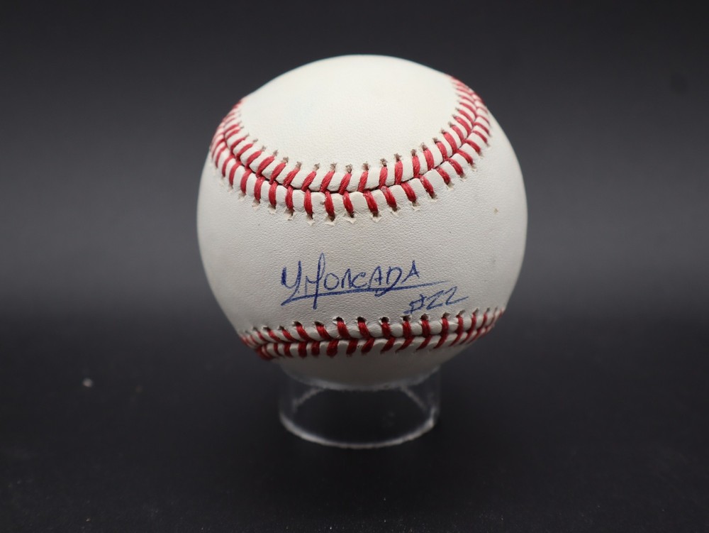 Yoan Moncada Signed Baseball Autograph Auto PSA/DNA AE65883