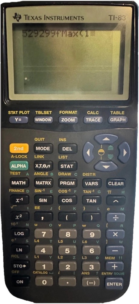 Texas Instruments TI-83 Plus Silver Edition Graphing Calculator