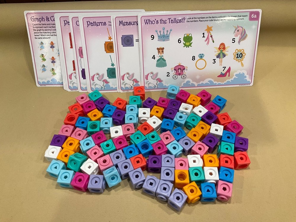 Learning Resources MathLink Cubes Fantasy Set