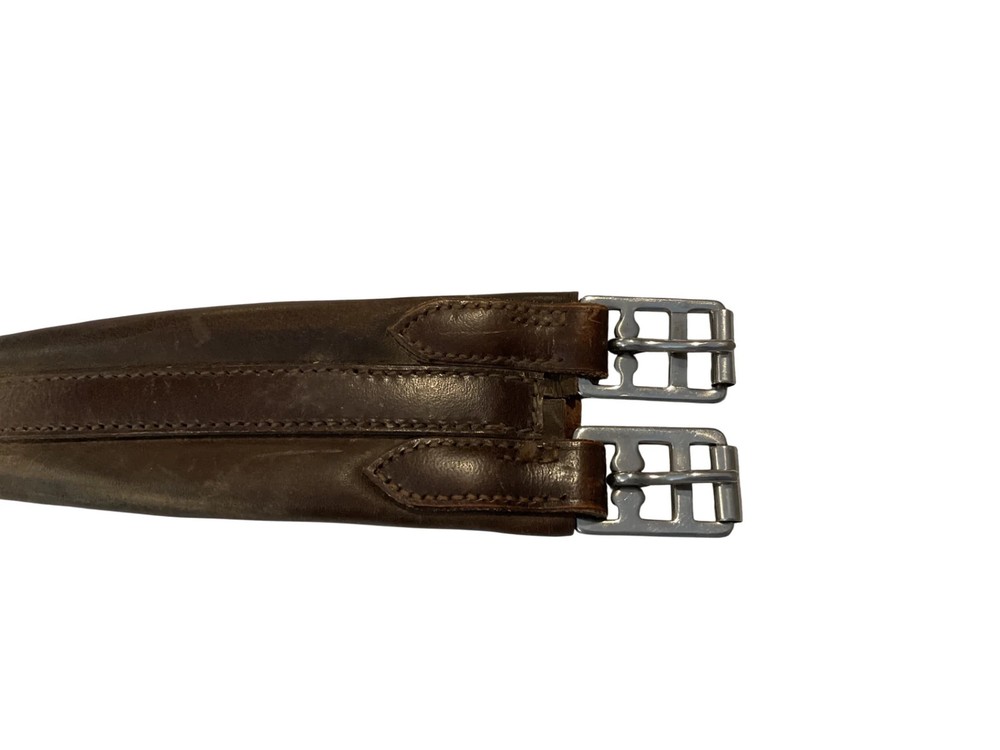 Leather Jump Girth 39” Brown