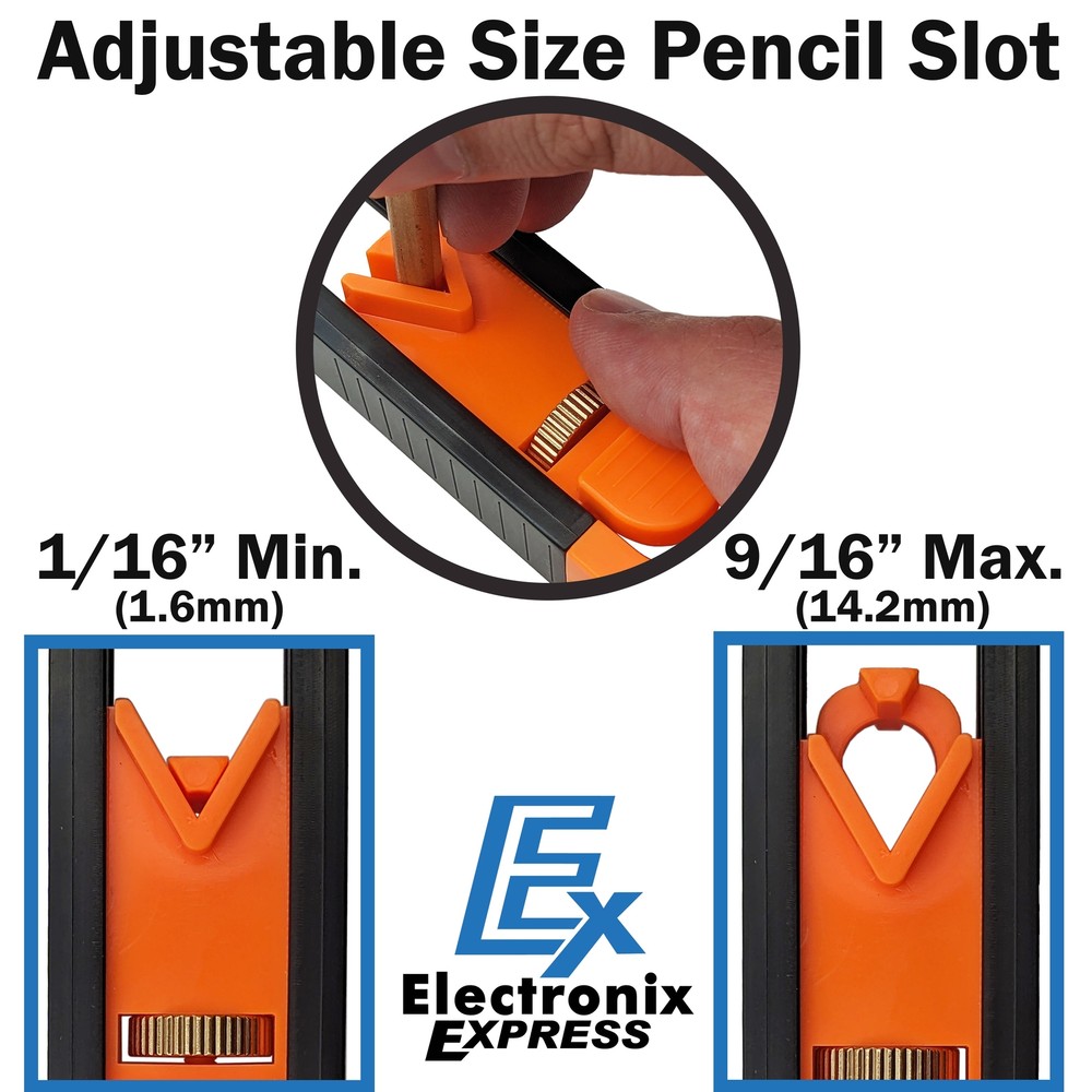 2 Pack Precise Contour Scribe Tool - Corner and Edge Duplicator for Woodworki...