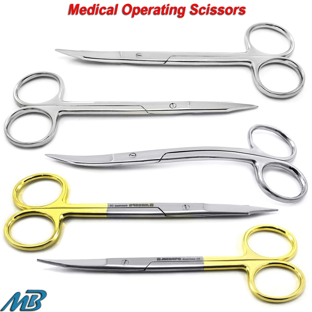 Surgical Operating Dissecting Goldman Fox Scissors Suture Shears Veterinary Tool