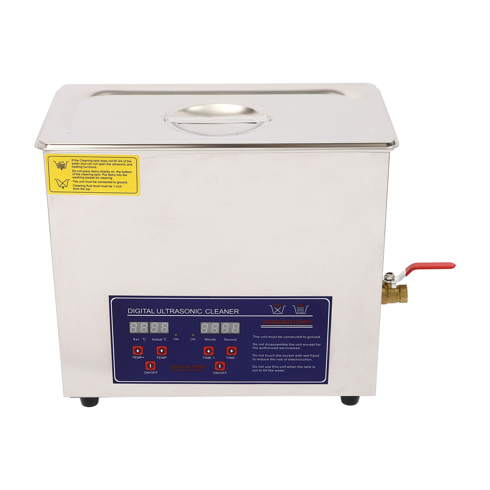 Liftable Album Disc Digital Ultrasonic Cleaner Vinyl Record Washing Machine 6.5L