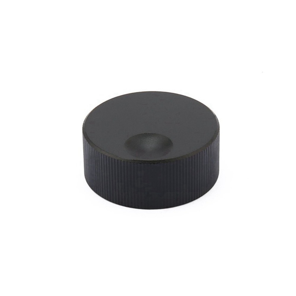 2X Matte Universal Convenient 32x13mm 6mm Hole Black Solid Aluminum Solid9013