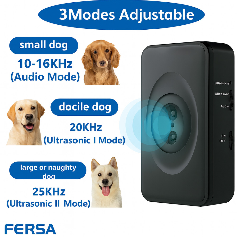 Anti Barking Device for Dogs, Auto Dog Bark Control Device Adjustable Level