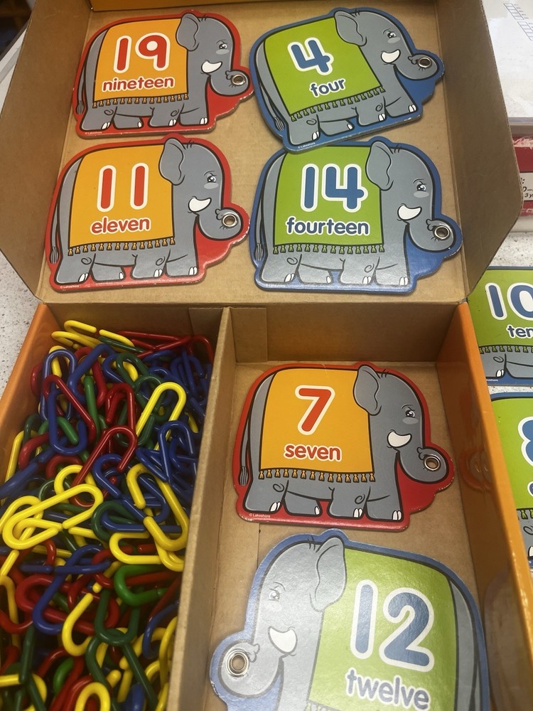 Lakeshore Count & Link Activity Kit - Tactical Activity For Hands-on Learners