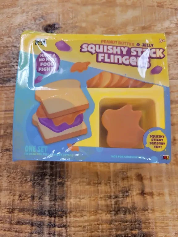 Squishy Snack Flingers PB&J