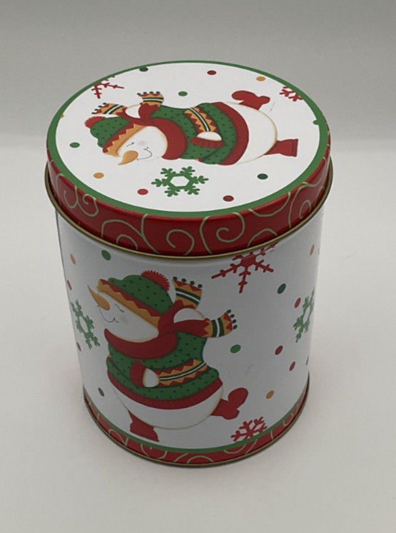 Christmas Cookie Candy Tin