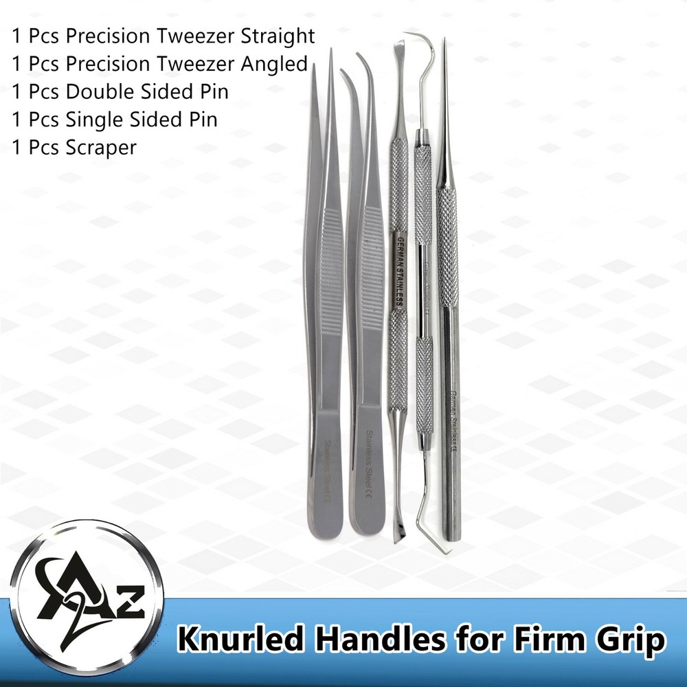 Best 5 Cricut Making Craft Vinyl Weeding Tools Set,Basic Stainless Steel DIY Kit