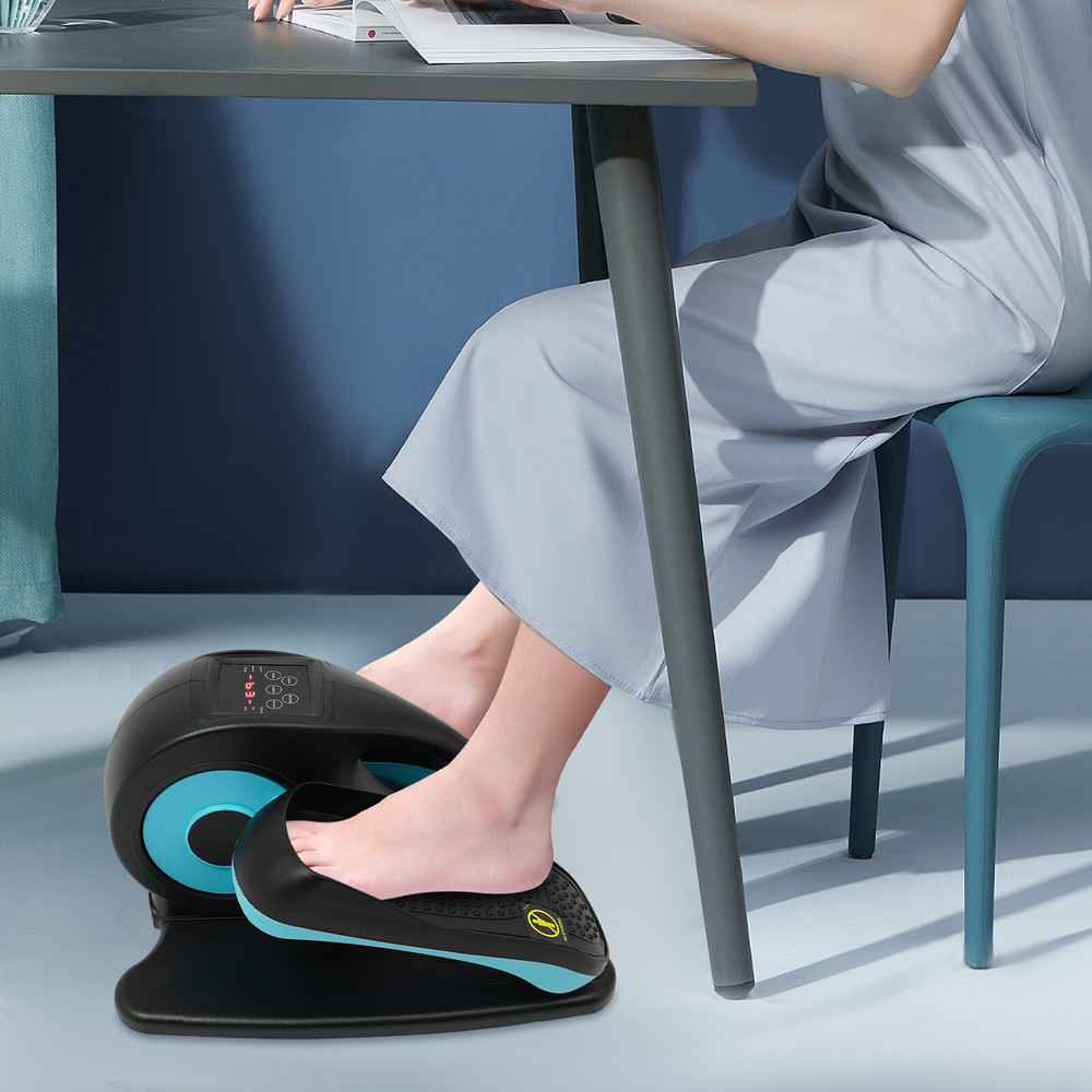 Ellipse Electric Elliptical Machine Under Desk Leg Exerciser Fully Assembled LCD