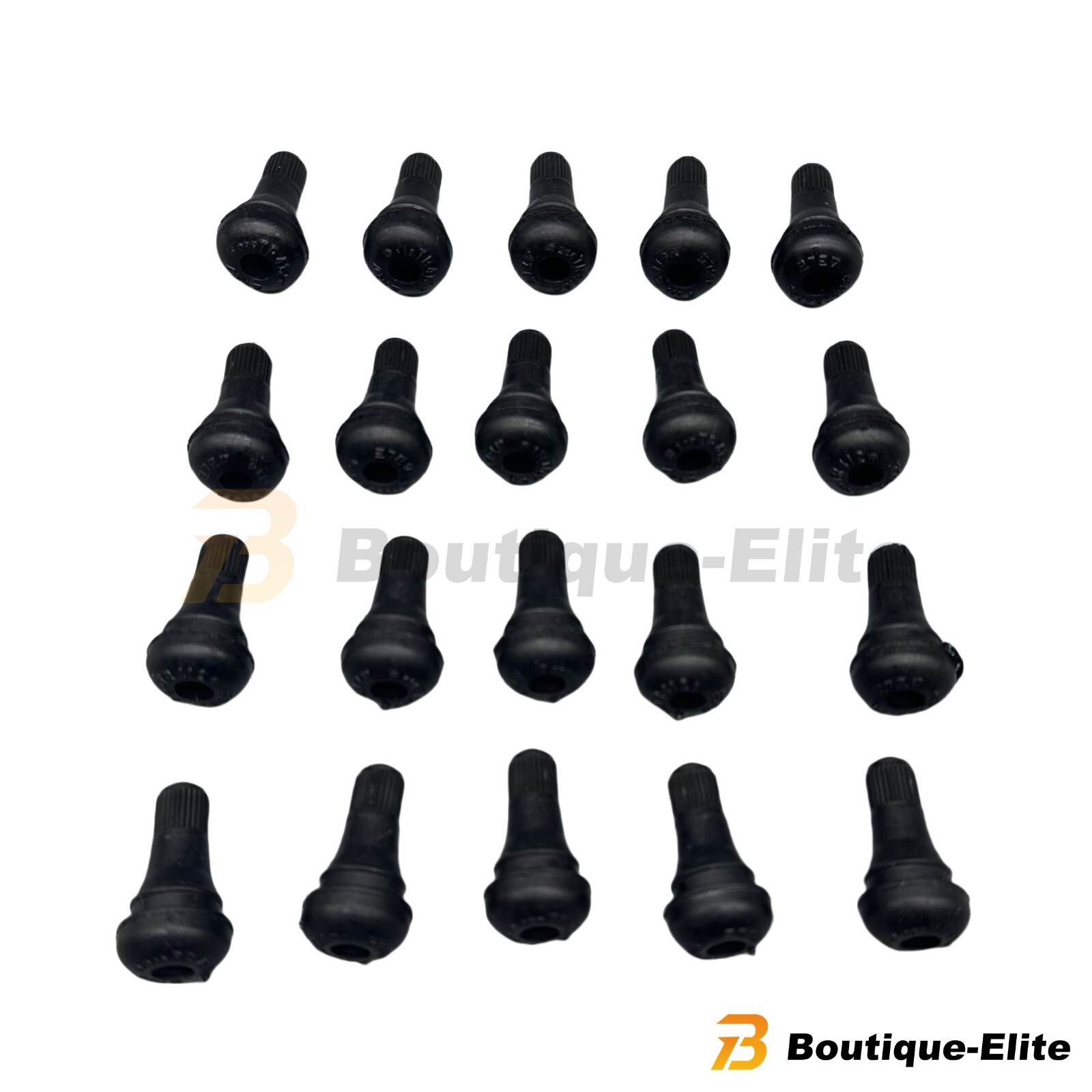 25Pcs TR412 Tubeless Tire Valve Stems Stubby for ATV, Lawn Mower, Etc