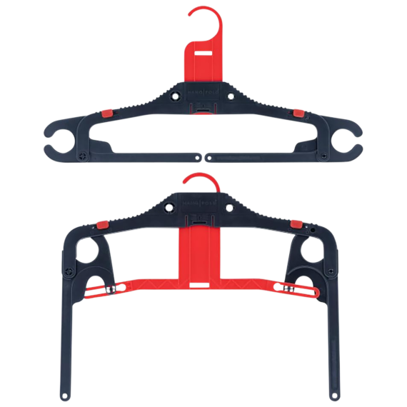 3-Pack: Hangfold Travel Hangers (Red)