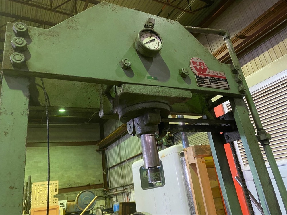 HYDRAULIC PRESS, ‘Wilson’, shop type, H-frame